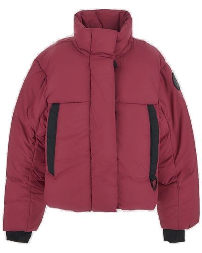 Canada Goose Junction Cropped Puffer - Red