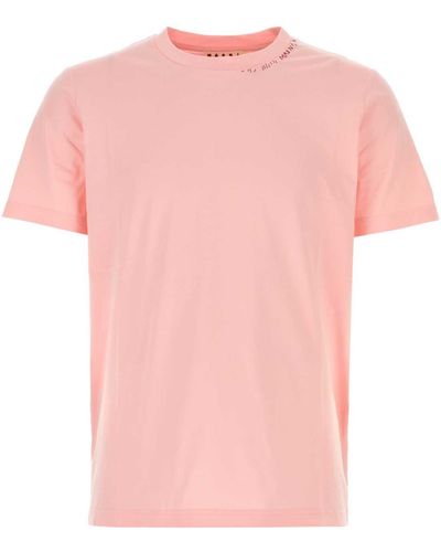 Marni Cotton T-Shirt - Pink