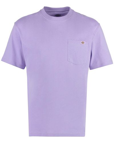Dickies Cotton T-Shirt - Purple