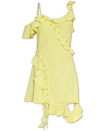 Acne Studios Asymmetrical Dress - Yellow