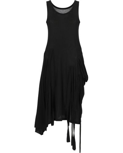 Yohji Yamamoto Cotton Dress - Black
