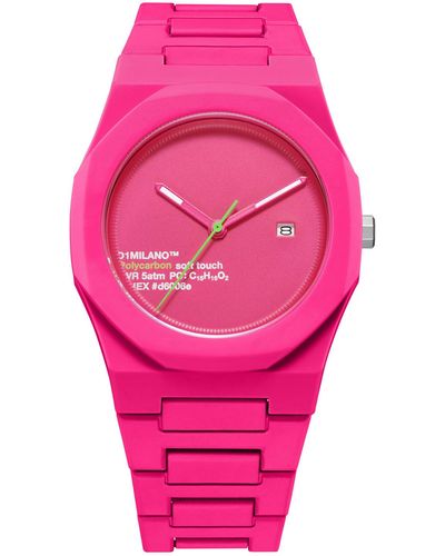 D1 Milano Hot Pink Watches