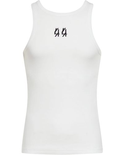 44 Label Group Spine Tank Top - White