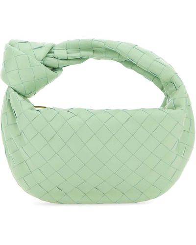Bottega Veneta Nappa Leather Mini Jodie Handbag - Green