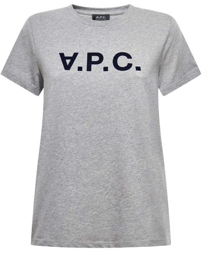 A.P.C. T-shirts And Polos - Gray