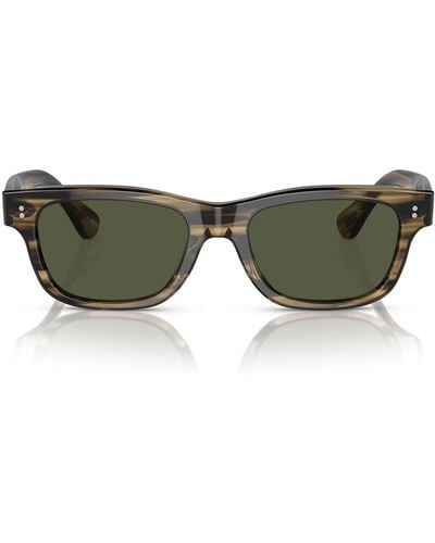 Oliver Peoples Ov5540Su Smoke Sunglasses - Green