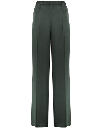 Vince Satin Trousers - Green