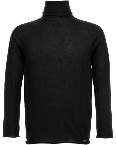 Kiton Turtleneck Sweater Sweater - Black