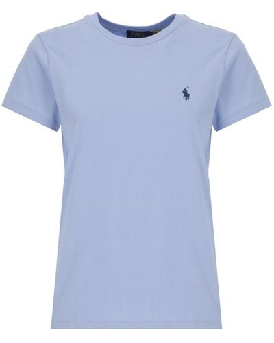 Ralph Lauren T-Shirt With Pony - Blue