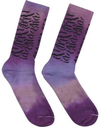 Mauna Kea Animalier Socks - Purple