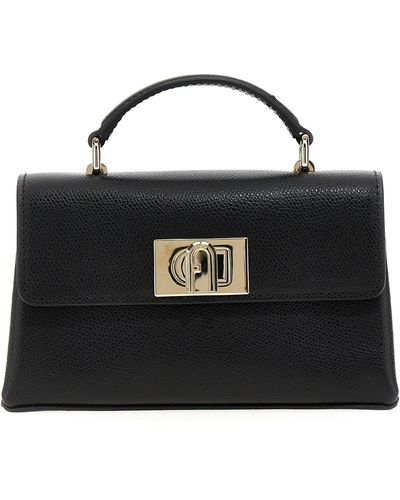 Furla 1927 Mini M Handbag - Black