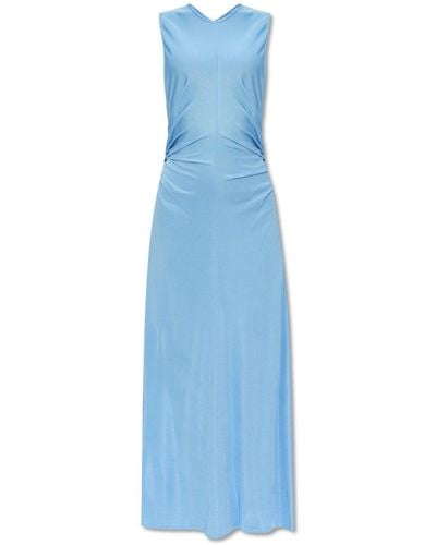 Bottega Veneta Sleeveless Dress, - Blue