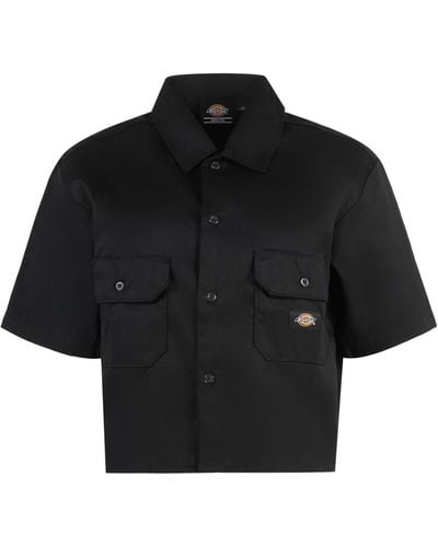 Dickies Short Sleeve Cotton Shirt - Black