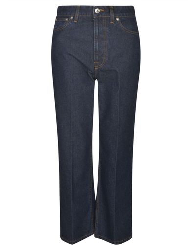 Lanvin Straight Fitted Jeans - Blue