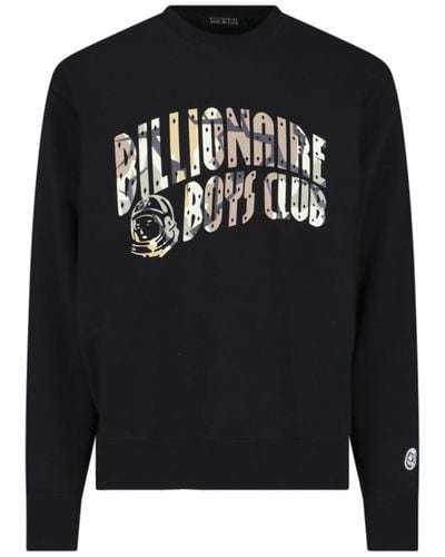 Billionaire Logo Crewneck Sweatshirt - Black