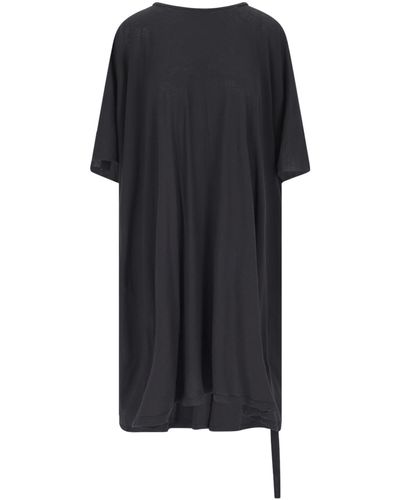 Rick Owens T-shirt Dress - Black