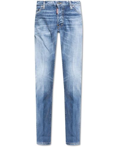 DSquared² Cool Guy Straight-Leg Jeans - Blue