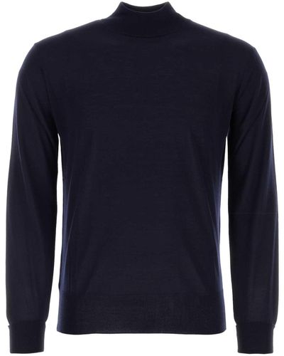 PT01 Midnight Wool Sweater - Blue