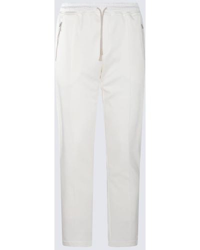 Eleventy Cotton Trousers - White