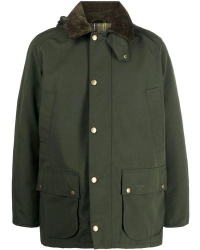 Barbour Waterproof Ashby Hooded Jacket - Green