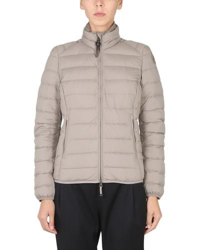 Parajumpers Geena Jacket In Technical Fabric - Natural