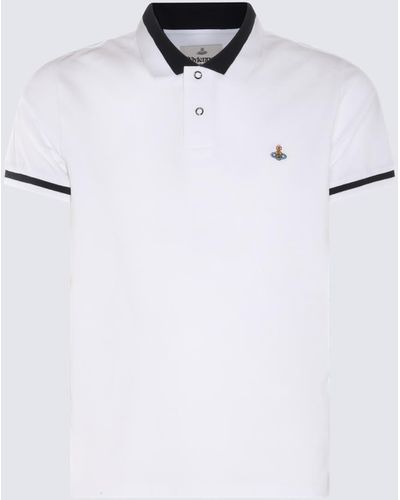 Vivienne Westwood White Cotton Polo Shirt