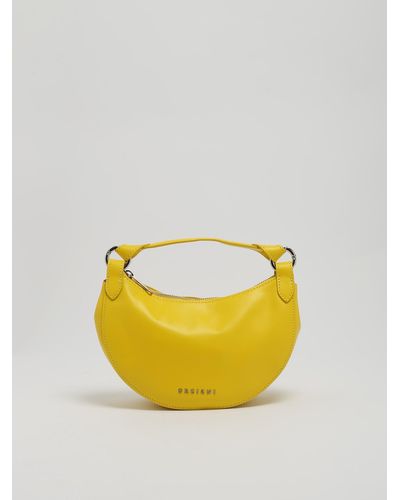 Orciani Mini Hobo Shoulder Bag - Yellow
