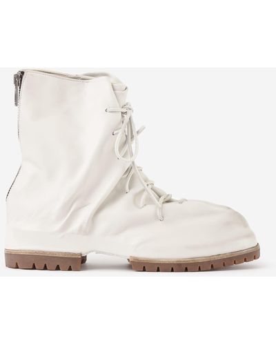 Fourtwofour On Fairfax Boots - White