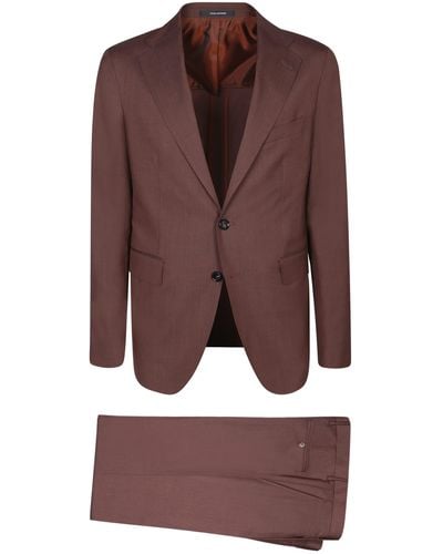 Tagliatore Suits - Brown