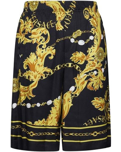 Versace Chain Couture Bermuda Shorts - Multicolour