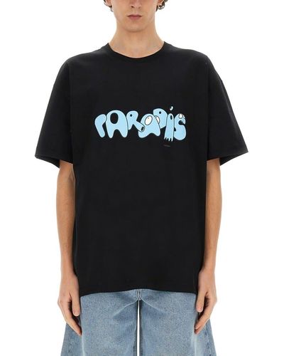 3.PARADIS X Edgar Plans T-Shirt - Black