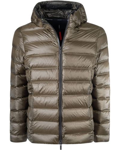 Rrd Classic Fitted Padded Jacket - Brown