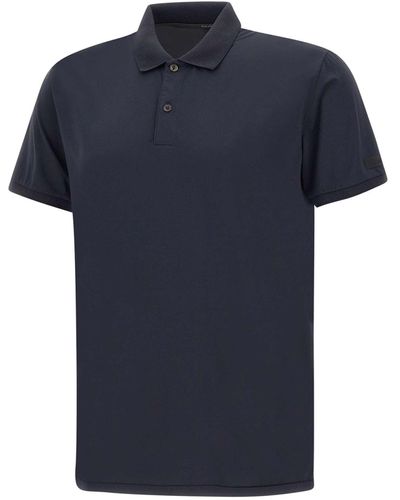 Rrd Gdy Cotton Oxford Polo Shirt - Blue