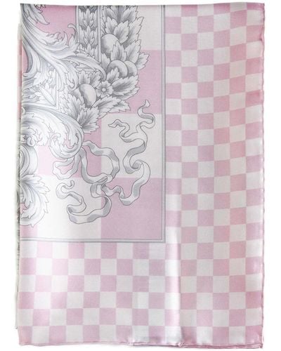 Versace Silk Scarfs - Pink