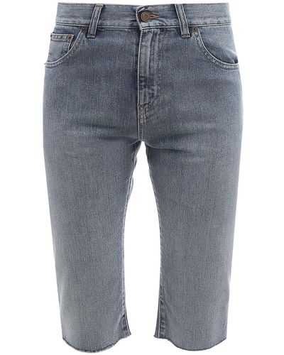 Saint Laurent Bermuda Shorts - Gray