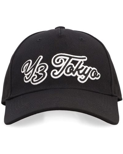 Y-3 Logo Baseball Cap - Black