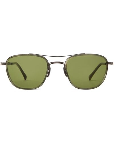Mr. Leight Price S Sycamore-pewter Sunglasses - Green