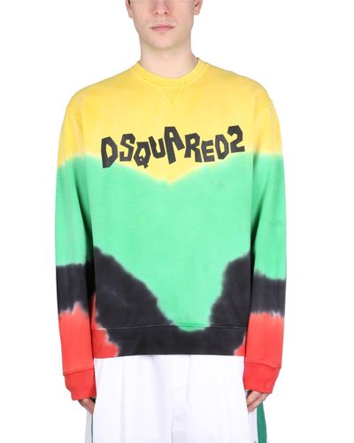DSquared² Cotton Sweatshirt - Green