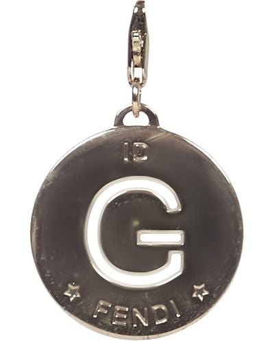 Fendi Identification Medallions - Metallic
