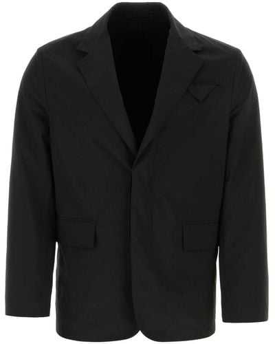 Prada Jackets And Vests - Black
