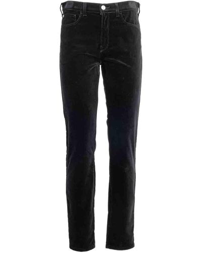 Giorgio Armani Velvet Jeans - Black