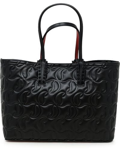 Christian Louboutin Leather Cabata Small Bag - Black