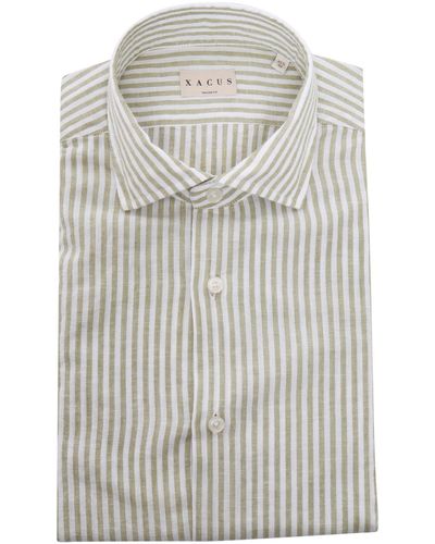 Xacus Striped Shirt - Gray