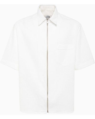 LC23 Maniche Corte Shirt - White