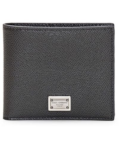Dolce & Gabbana Bi-Fold Wallet - Gray