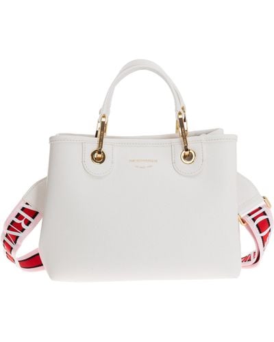 Giorgio Armani Myea Small Small Handbag - White