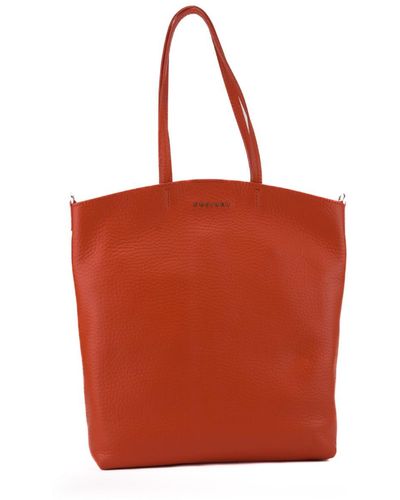 Orciani Ladylike M Soft Medium Bag - Red