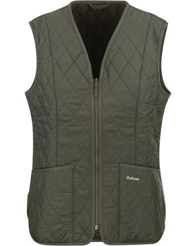 Barbour Betty - Lined Waistcoat - Green