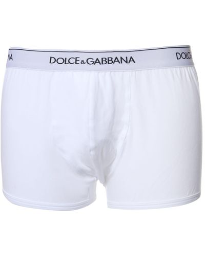 Dolce & Gabbana Pack Of Two Boxers - Blue