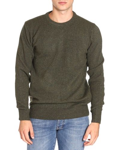 Barbour Tisbury Crewneck Knitted Sweater - Green